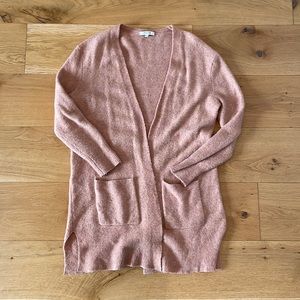Madewell long open cardigan size S